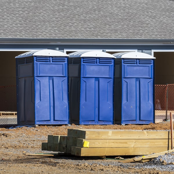 can i customize the exterior of the porta potties with my event logo or branding in Victory Gardens New Jersey